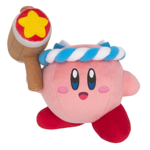 Little Buddy Kirby's Dream Land All Star Collection Kirby Hammer Plush, 5"