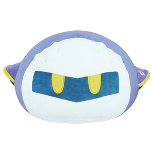 Little Buddy Kirby Poyo Poyo Form Plush - Meta Knight Cushion, 10"