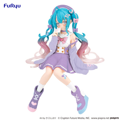 Furyu USA (AMU-SHP0947) Hatsune Miku Noodle Stopper Figure - Hatsune Miku Love Sailor Purple Color ver.
