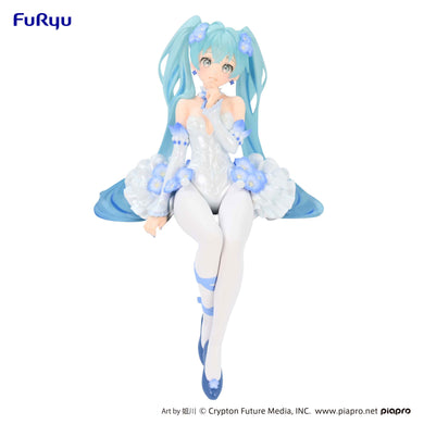 Furyu USA (AMU-SHP1086) Hatsune Miku - Noodle Stopper Figure - Hatsune Miku Flower Fairy Nemophila