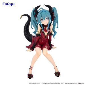 Furyu USA (AMU-SHP1099) Hatsune Miku Noodle Stopper Figure Hatsune Miku Villain Red Color ver.
