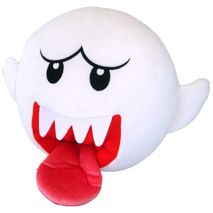 Little Buddy Super Mario Series Ghost Boo (Large) Plush, 10"