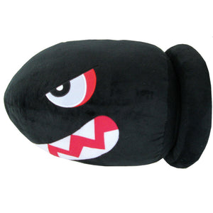 Little Buddy Super Mario Series Banzai Bill Pillow Cushion Plush, 15"