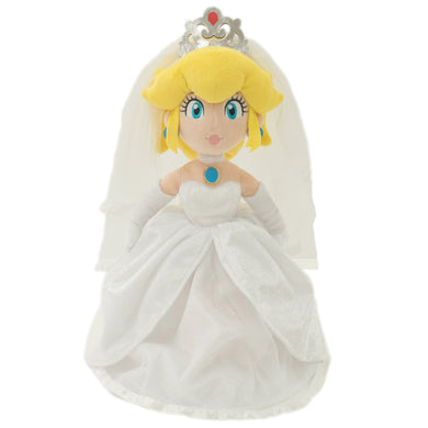 Little Buddy Super Mario Odyssey Peach Bride (Wedding Style) Plush, 13.5