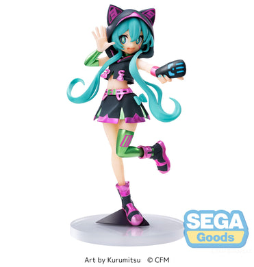 Sega USA (115-1101419) Luminasta Hatsune Miku Series Hatsune Miku ~Live Stage~ Figure 4580779525479
