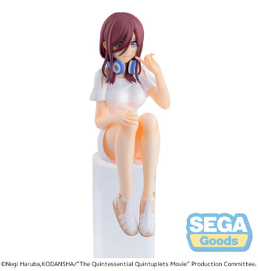 Sega USA (115-1101631) The Quintessential Quintuplets Movie PM Perching Figure Miku Nakano 4580779526063
