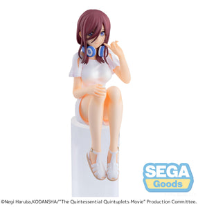 Sega USA (115-1101631) The Quintessential Quintuplets Movie PM Perching Figure Miku Nakano 4580779526063