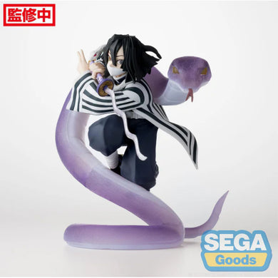 Sega USA (115-1113083) Xross Link Anime Demon Slayer (Kimetsu No Yaiba) Figure Obanai Iguro - Hashira Training Arc 4582733428765