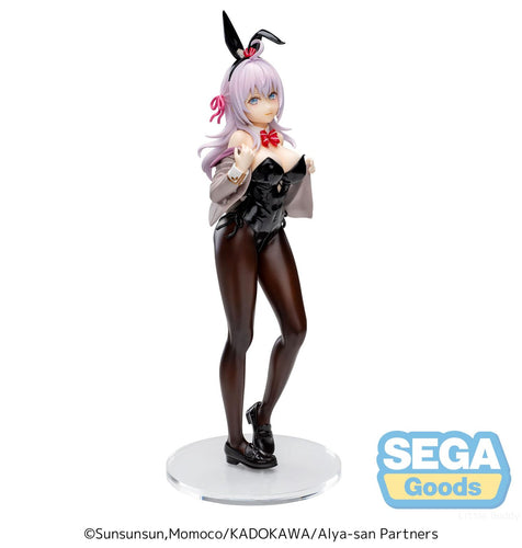[<b>DAMAGED BOX</b>] Sega USA (115-1116384) Luminasta Tv Anime Alya Sometimes Hides Her Feelings In Russian Alya Bunny Figure 4582733440217