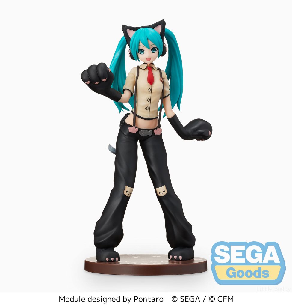 SEGA USA (115-1116390 115-1119125) Hatsune Miku: Project DIVA Arcade Future Tone SPM Figure 