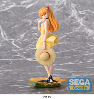 Sega USA (115-1119638) Luminasta Neon Genesis EVANGELION Asuka Summer Dress Ver.2 Figure 4582733451428