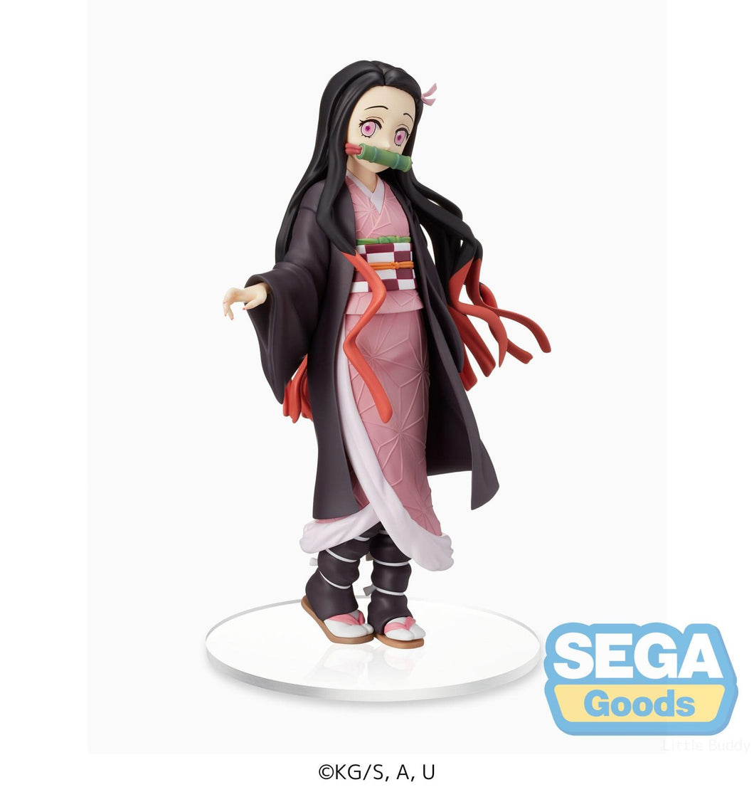 Sega USA (115-1119997) Demon Slayer: Kimetsu No Yaiba SPM Figure Nezuko Kamado Sibling Bond 4582733453200
