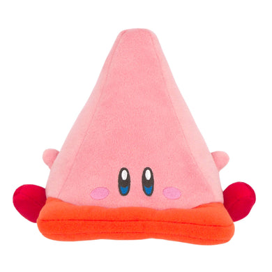 Little Buddy Kirby's Dream Land All Star Collection Kirby Cone Mouth Plush, 7