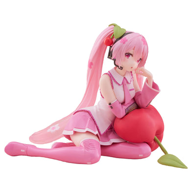 Taito USA (451832900) Sakura Miku Desktop Cute Figure (Cherry Cushion Ver.) 840342402977