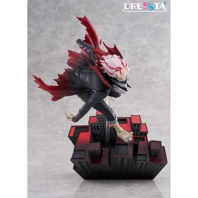 Taito USA (451871300) DANDADAN DRESSTA Statue Figure Okarun (Transformed) 840342403202