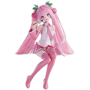 Furyu USA (AMU-SHP2294) Hatsune Miku Noodle Stopper Figure Sakura Miku 2024 Pearl Color Ver.
