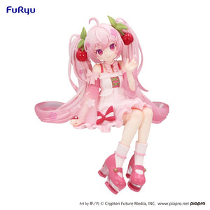 Furyu USA (AMU-SHP2268) Hatsune Miku Noodle Stopper Figure -Sakura Miku 2025