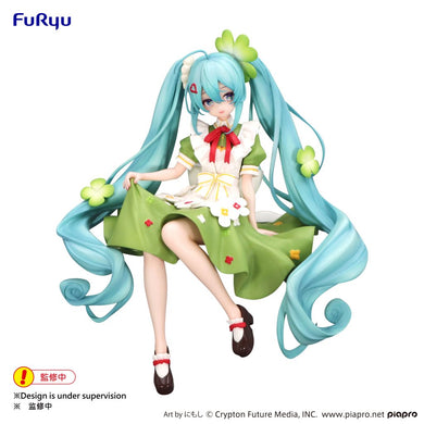 Furyu USA (AMU-SHP2293) Hatsune Miku Noodle Stopper Figure Flower Fairy Clover