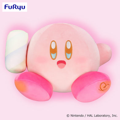 Furyu USA (AMU-SHP2313) Kirby Big Plush Toy Kirby With Marshmallow