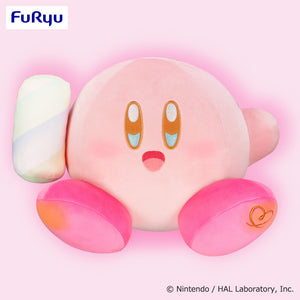 Furyu USA (AMU-SHP2313) Kirby Big Plush Toy Kirby With Marshmallow