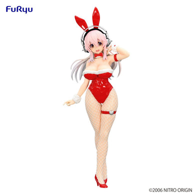 Furyu USA (AMU-SHP2692) SUPER SONICO BiCute Bunnies Figure Red Color ver.
