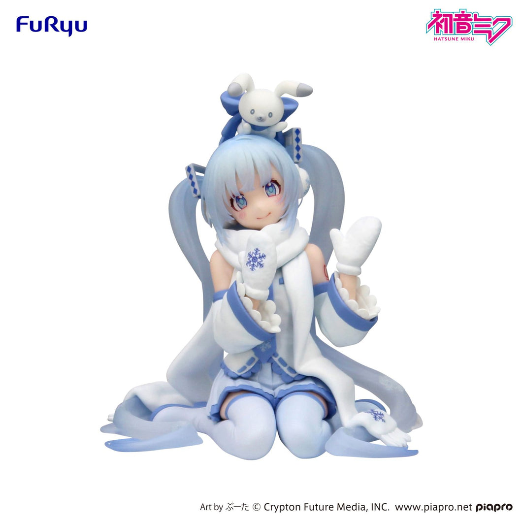 Furyu USA (AMU-SHP3108) Hatsune Miku Noodle Stopper Figure - SNOW