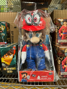 Little Buddy Super Mario Odyssey Mario with Removable Red Cappy Hat (Odyssey Style) Plush, 13"