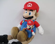 Little Buddy Super Mario All Star Collection Mario (Large) Plush, 24"