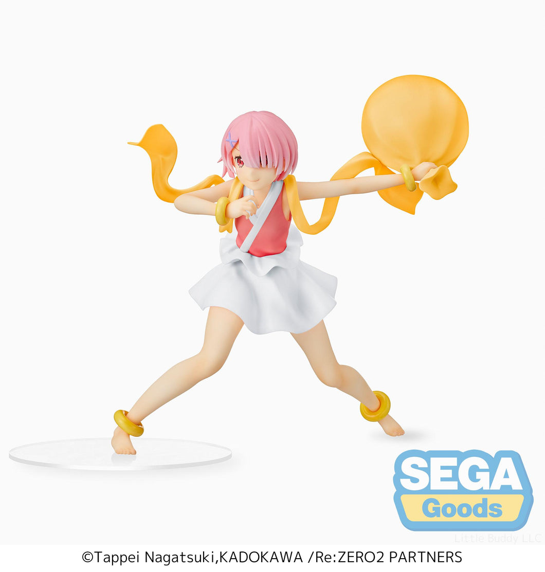 Sega (115-1057921 / 1057606) Re:Zero - Starting Life in Another World - SPM Figure - Ram -Wind God-