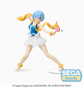Sega (115-1057922 / 1057607) Re:Zero - Starting Life in Another World - SPM Figure - Rem -Thunder God-