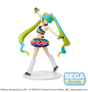 Sega USA (115-1061237) FIGURIZM Project DIVA MEGA39's ‐ Hatsune Miku ‐ Catch the Wave ‐ 4570001956300