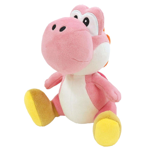 Little Buddy Super Mario All Star Yoshi - Pink Yoshi Plush, 7