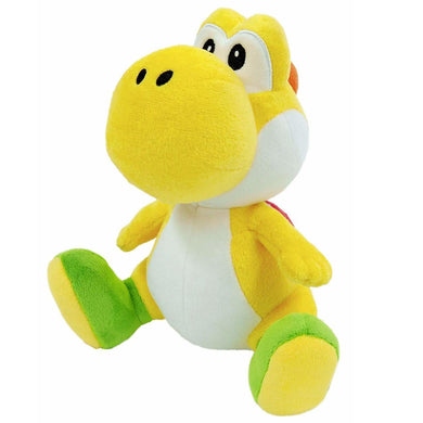 Little Buddy Super Mario All Star Yoshi - Yellow Yoshi Plush, 7