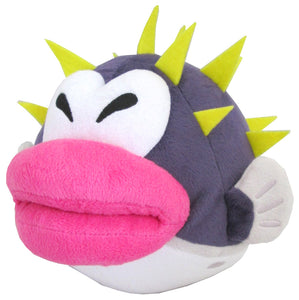 Little Buddy Super Mario Series Porcupuffer Plush, 6"