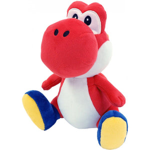 Little Buddy Super Mario All Star Yoshi - Red Yoshi Plush, 7"
