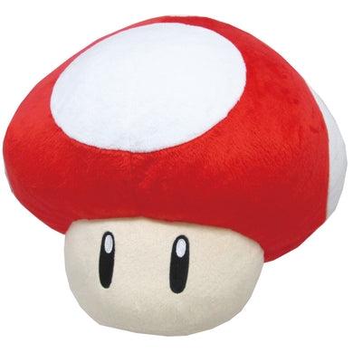 Little Buddy Super Mario Series Super Mushroom Pillow Cushion Plush, 11