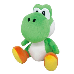 Little Buddy Super Mario All Star Yoshi - Green Yoshi Plush, 8"