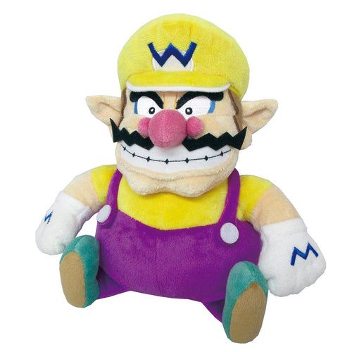 Little Buddy Super Mario All Star Collection Wario Plush, 10