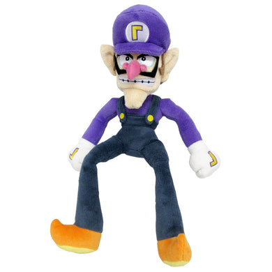 Little Buddy Super Mario All Star Collection Waluigi Plush, 12.5