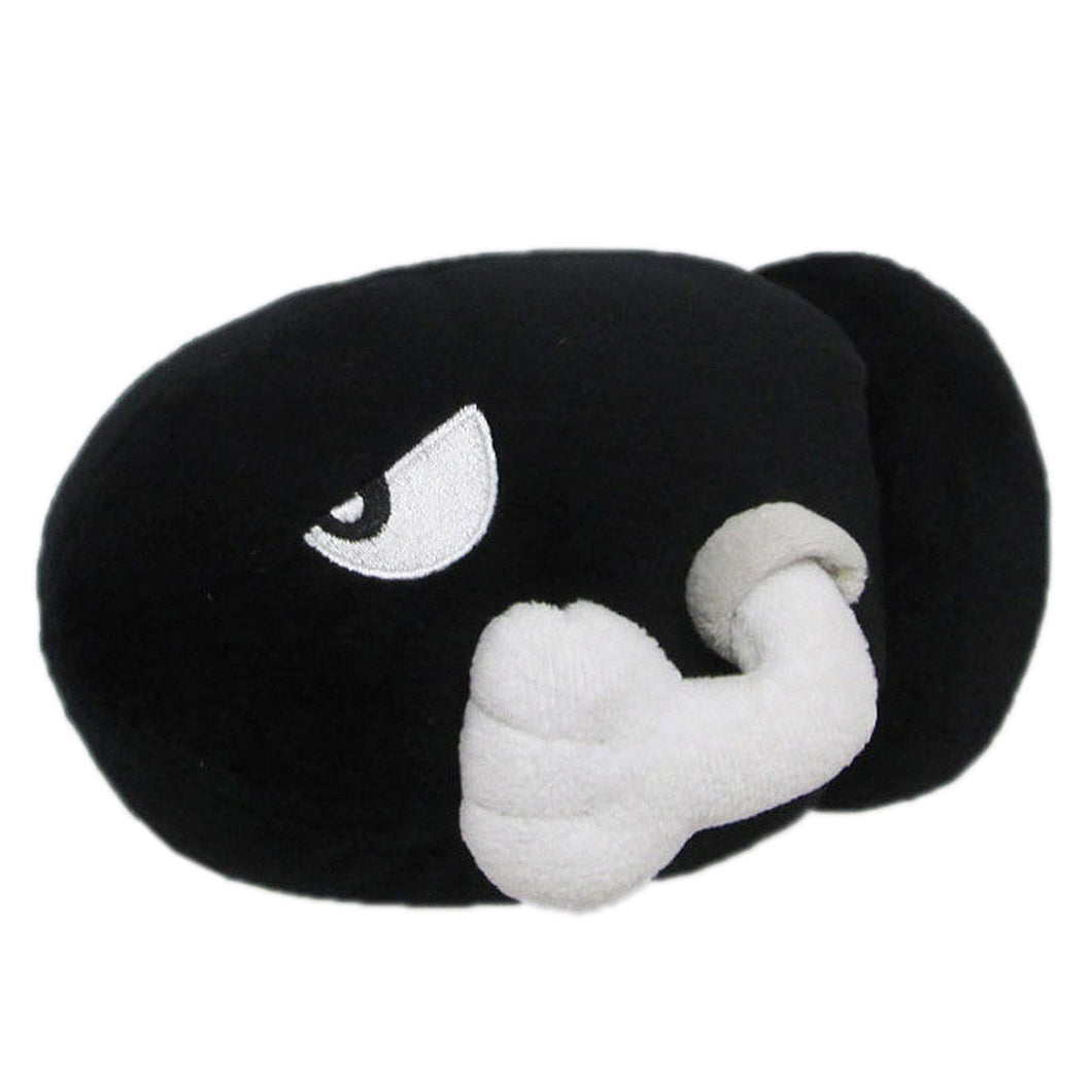 Little Buddy Super Mario All Star Collection Bullet Bill Plush, 6