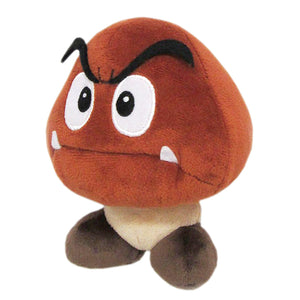 Little Buddy Super Mario All Star Collection Goomba Plush, 5"