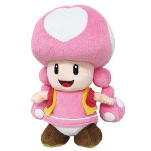 Little Buddy Super Mario All Star Collection Toadette Plush, 7.5"