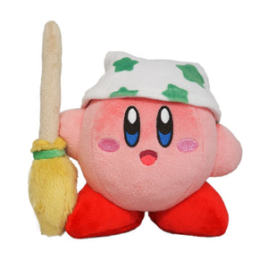 Little Buddy Kirby's Adventure Kirby of the Stars - Kirby Cleaning Plush, 5"