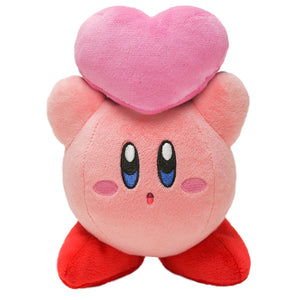 Little Buddy Kirby's Adventure Kirby of the Stars - Kirby with Friend's Heart Plush, 6.5"