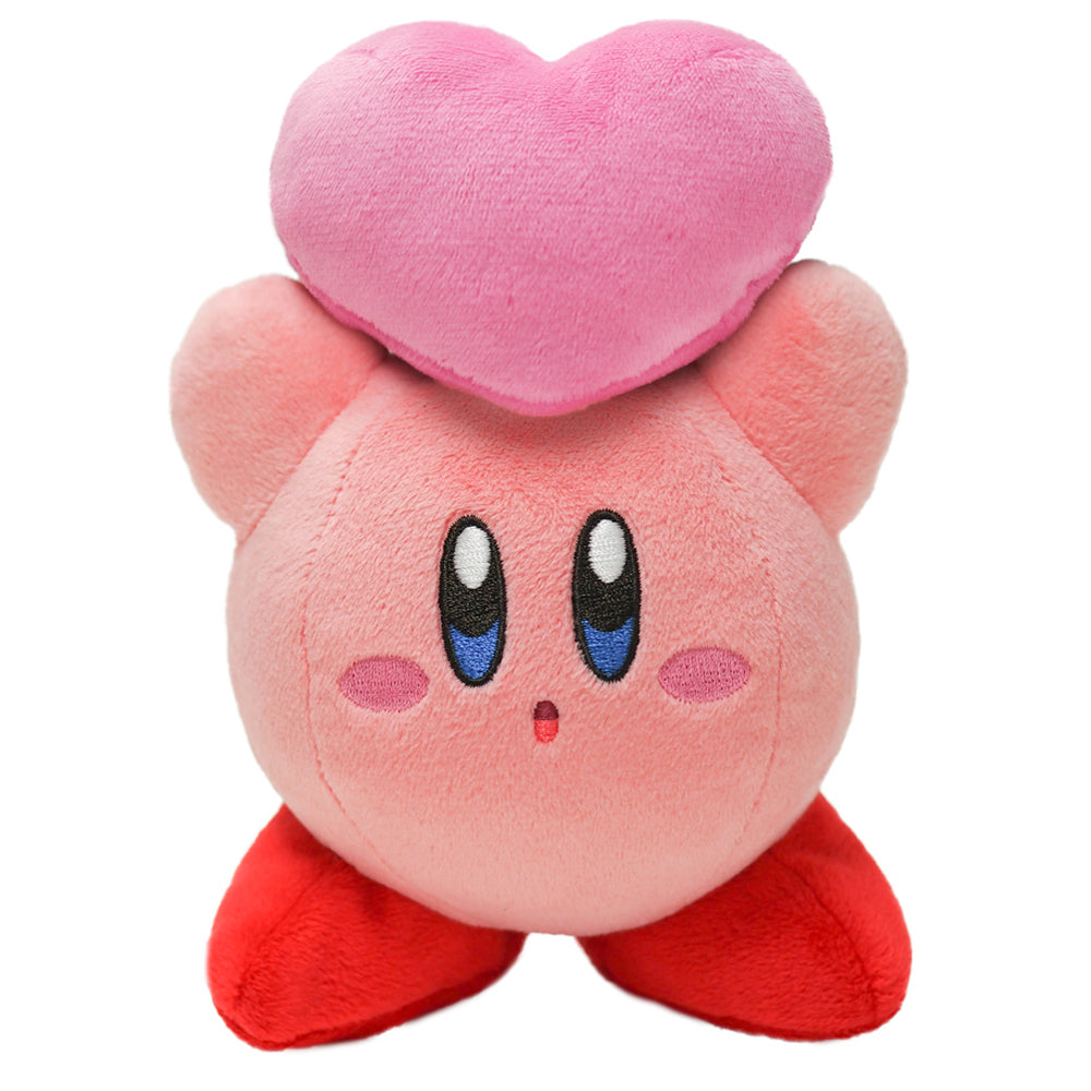 Little Buddy Kirby's Adventure Kirby of the Stars - Kirby with Friend's Heart Plush, 6.5