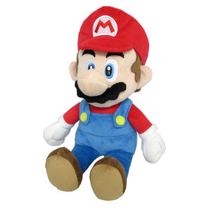 Little Buddy Super Mario All Star Collection Mario (Medium) Plush, 14"