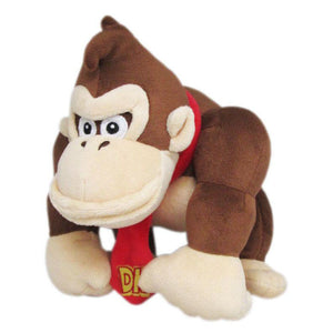 Little Buddy Super Mario All Star Collection Donkey Kong Plush, 8"
