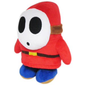Little Buddy Super Mario All Star Collection Shy Guy Plush, 6.5"