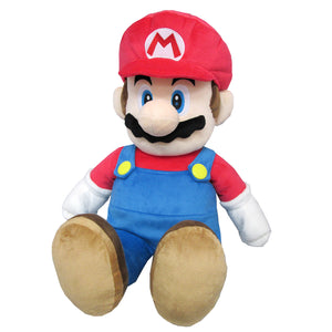 Little Buddy Super Mario All Star Collection Mario (Large) Plush, 24"