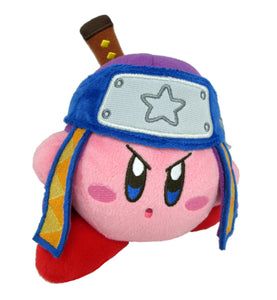 Little Buddy Kirby's Adventure All Star Collection Ninja Kirby Plush, 5"